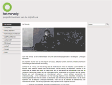 Tablet Screenshot of hetvervolg.org